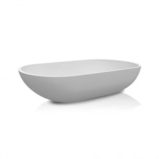 Bathco Håndvask Solid Surface Pretoria Hvid Matt 55 cm-2